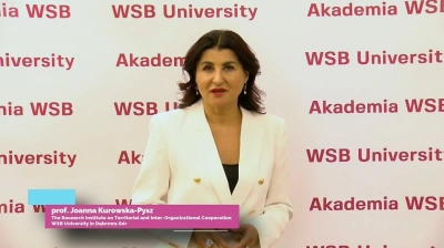 ilustracja aktualności: Dr hab. Joanna Kurowska-Pysz, prof. AWSB ekspertem podczas Europejskiego Tygodnia Regionów i Miast w Brukseli