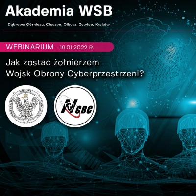 ilustracja aktualności: Akademia WSB wraz z Wojskiem Obrony Cyberprzestrzeni zapraszają