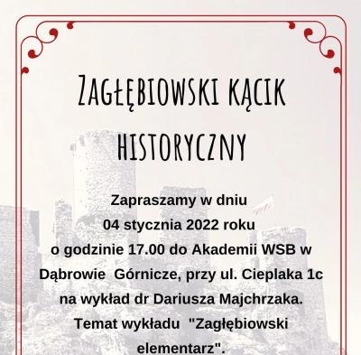 ilustracja aktualności: "Zagłębiowski elementarz" 