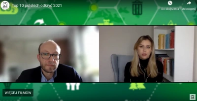 ilustracja aktualności: Projekt Akademii WSB w "Top 10 polskich odkryć 2021"