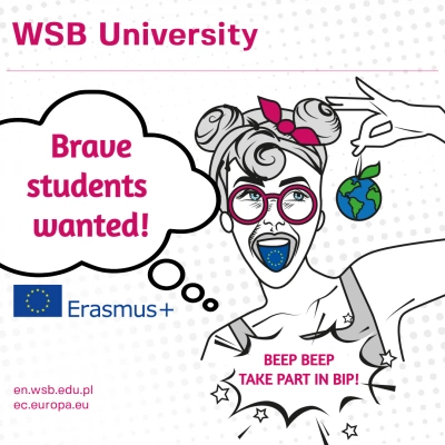 ilustracja aktualności: Invitation for Erasmus+ international Blended Intensive Program on Sustainable Finance 