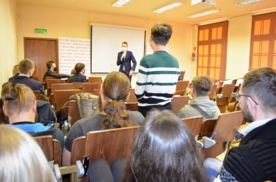 ilustracja aktualności: Zajęcia z agentami CBA