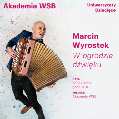 ilustracja aktualności: Podr&oacute;ż do ogrodu dźwięk&oacute;w z Marcinem Wyrostkiem 