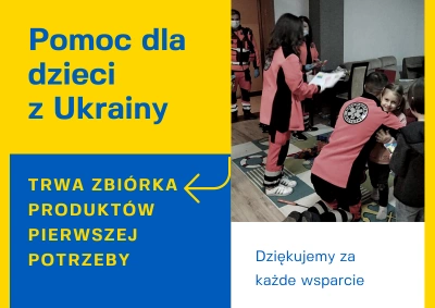 ilustracja aktualności: Trwa zbiórka artykułów dla dzieci z Ukrainy