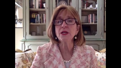 ilustracja aktualności: Online lecture by Dr. Ambassador Paula Dobriansky of Harvard University