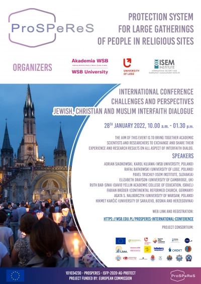ilustracja aktualności: International Conference CHALLENGES AND PERSPECTIVES Jewish, Christian, and Muslim Interfaith Dialogue