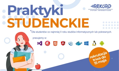 ilustracja aktualności: Rekord SI zaprasza na praktyki letnie