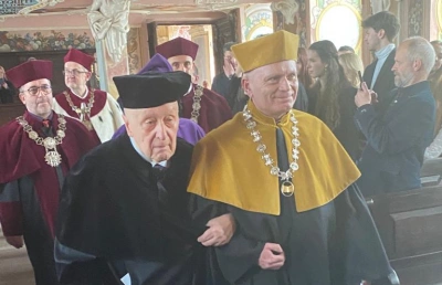 ilustracja aktualności: Uroczystość nadania tytułu Doktora Honoris Causa Uniwersytetu Wrocławskiego prof. Januszowi Włodzimierzowi Sztumskiemu 