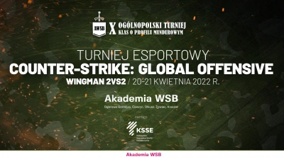 ilustracja aktualności: Turniej Counter-Strike: Global Offensive online