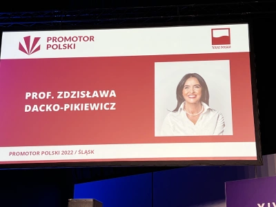 ilustracja aktualności: Teraz Polska o tytule "Promotor Polski" dla Rektor Akademii WSB