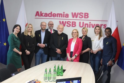 ilustracja aktualności: Wizyta prof. Heinz D. Kurz, University of Graz, Austria w Akademii WSB