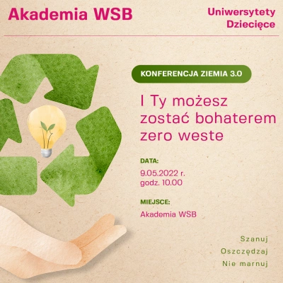 ilustracja aktualności: Konferencja "Ziemia 3.0" 