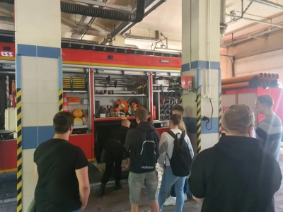 ilustracja aktualności: Wizyta studyjna w Szkole Aspirantów PSP w Krakowie