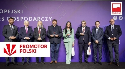ilustracja aktualności: Tytuł "Promotor Polski" dla Rektor Akademii WSB - wideorelacja