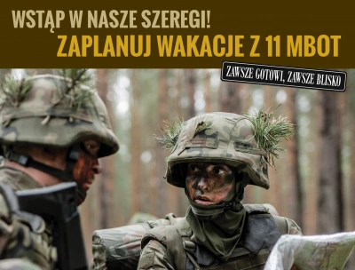 ilustracja aktualności: Wakacje z 11 MBOT