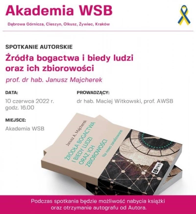 ilustracja aktualności: Zapraszamy na spotkanie autorskie
