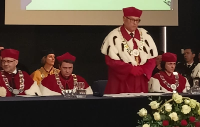 ilustracja aktualności: Nadanie godności Doktora Honoris Causa Uniwersytetu Rzeszowskiego  prof. dr. hab. Bronisławowi Sitkowi