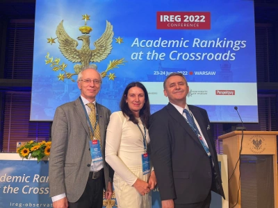 ilustracja aktualności: Konferencja IREG 2022 w Warszawie 