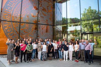 ilustracja aktualności: Dr Paulina Polko na spotkaniu komitetu zarządzającego akcji COST w Kownie