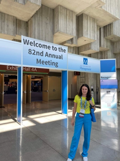 ilustracja aktualności: Międzynarodowa konferencja nukowa 82nd Annual Meeting of the Academy of Management z udziałem dr hab. Katarzyny Szczepańskiej-Woszczyny, prof. AWSB oraz dr hab. Joanny Kurowskiej-Pysz, prof. AWSB