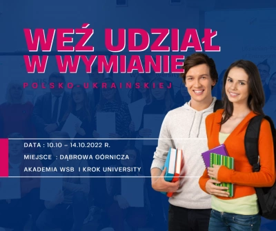ilustracja aktualności: Weź udział w spotkaniu studentów Akademii WSB i KROK University 