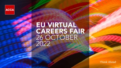 ilustracja aktualności: Targi pracy ACCA EU Virtual Careers Fair. Zaprojektuj swoją przyszłość w finansach i rachunkowości