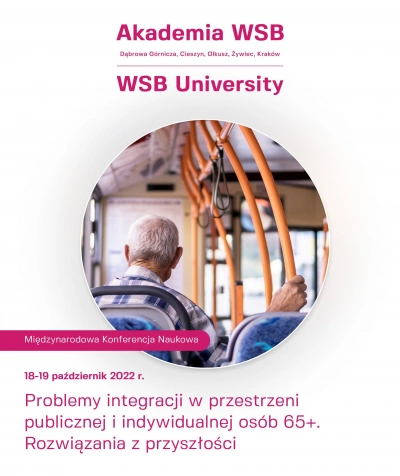 ilustracja aktualności: Problemy integracji w przestrzeni publicznej i indywidualnej os&oacute;b 65+Rozwiązania z przyszłości