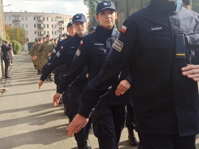 ilustracja aktualności: Młodzi, przyszli mundurowi