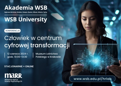 Ilustracja wydarzenia: Zapraszamy na konferencję: "Człowiek w centrum cyfrowej transformacji"